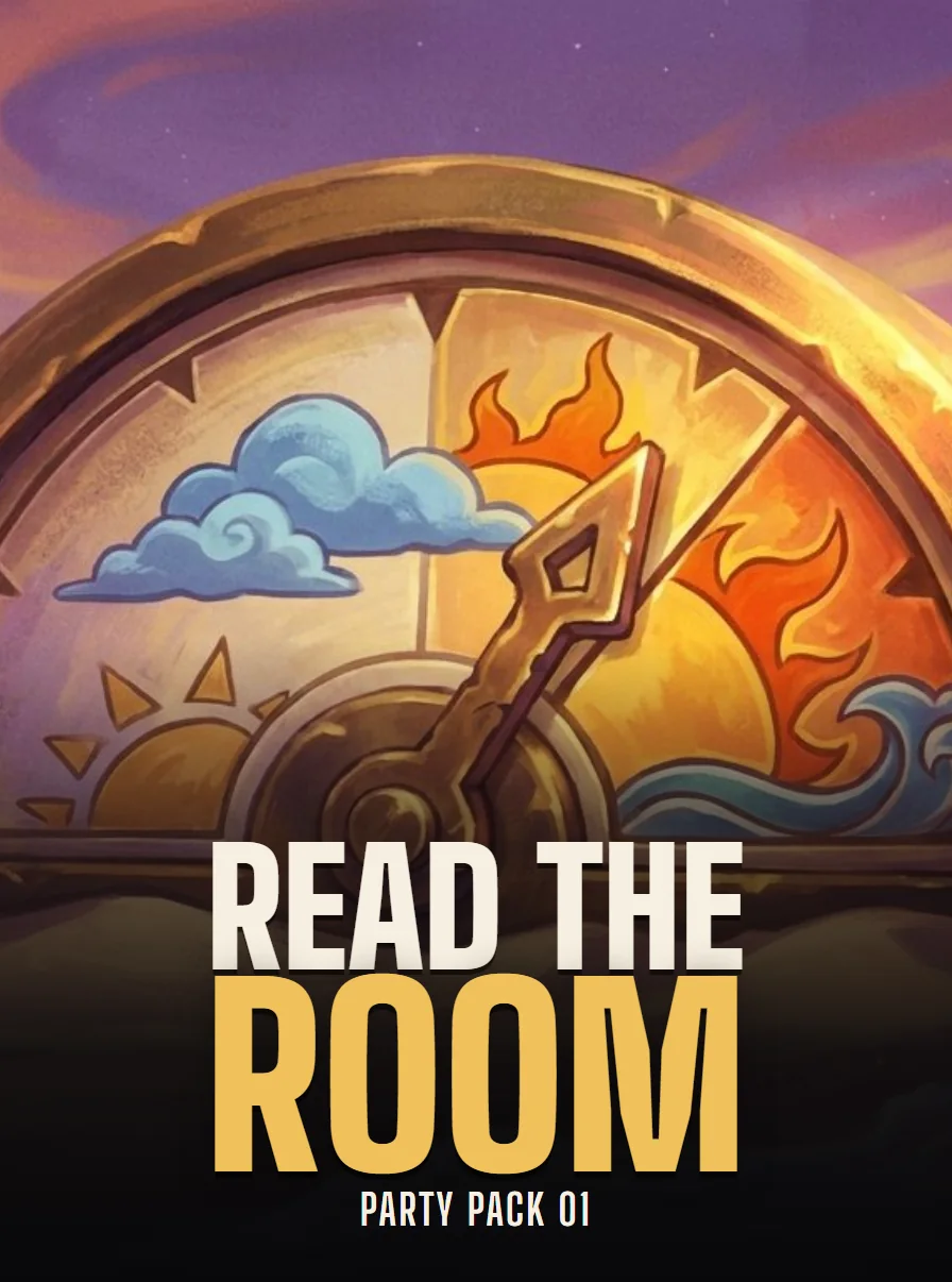 Read the Room, in Party Pack 01, coming soon